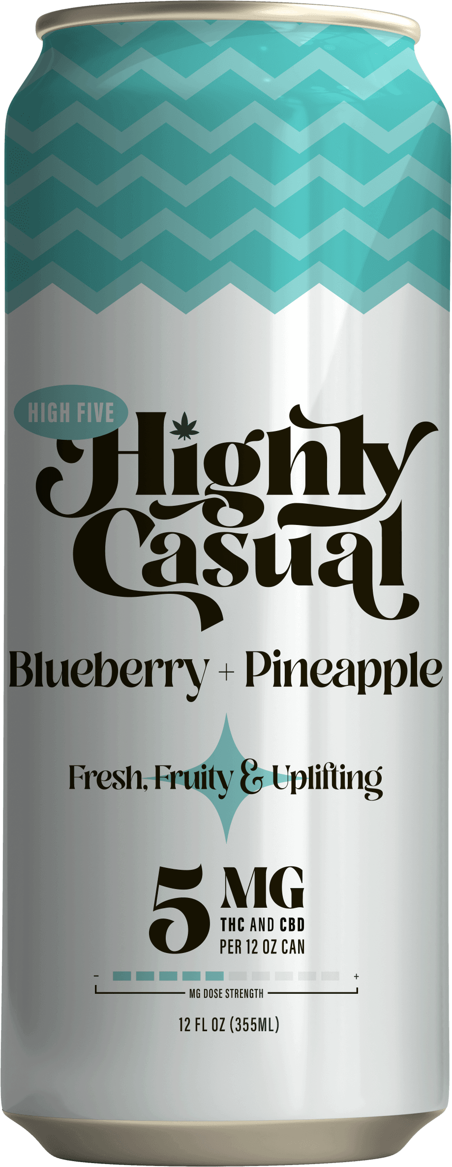 High Five | Blue-pineapple Seltzer | 4 Pk