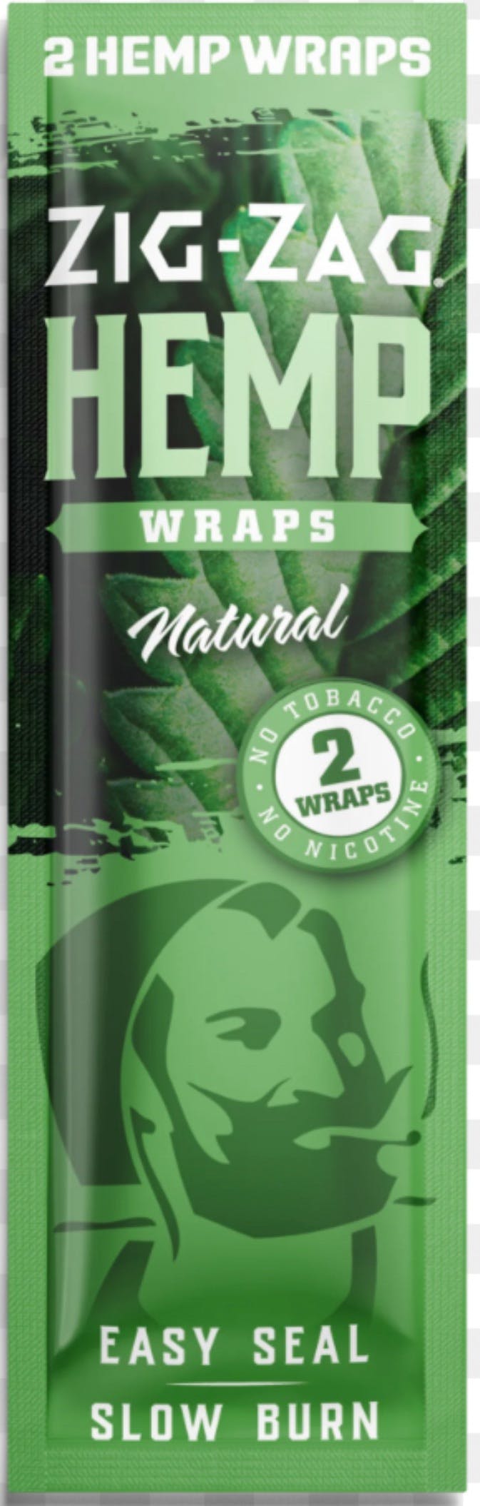 Zig-zag Hemp Wraps | 2 Pk