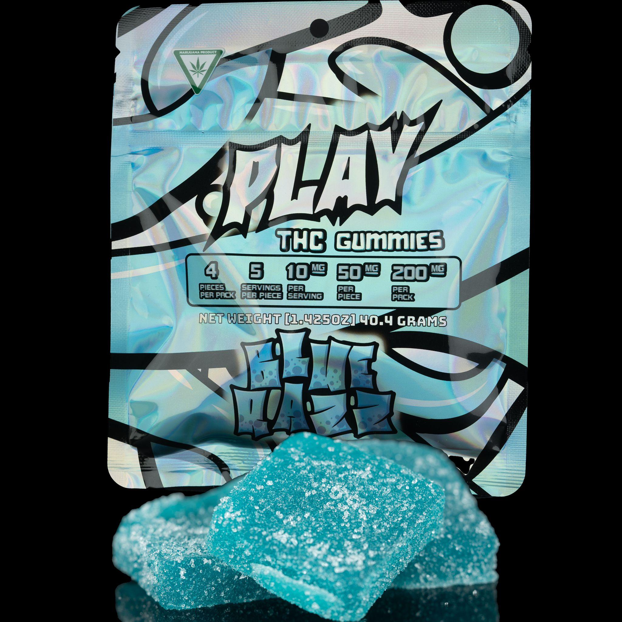 Play Gummies | Blue Raspberry