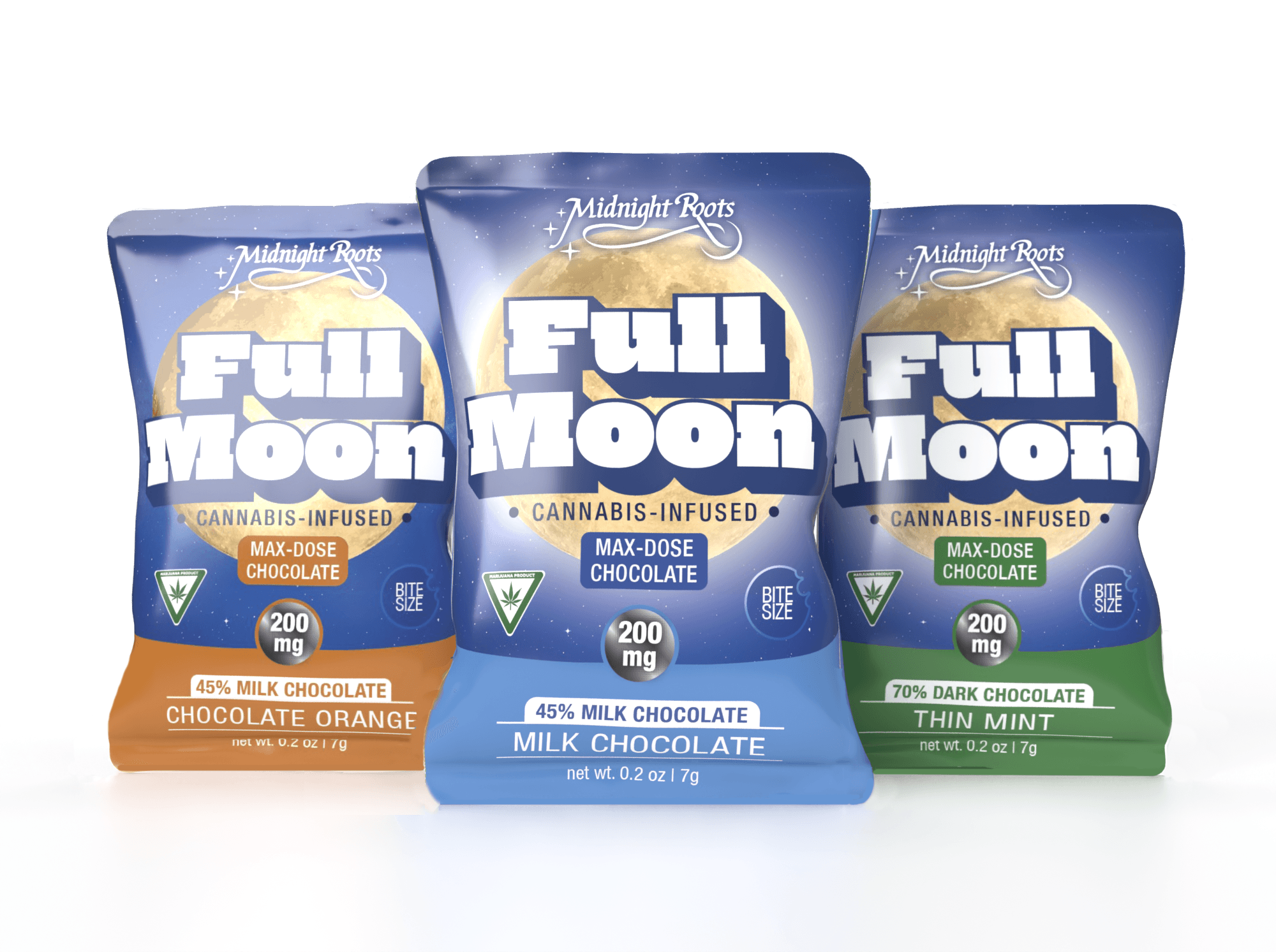 Full Moon | Rich Dark Chocolate | 200MG